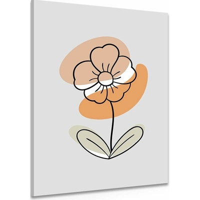 Obraz minimalistický květ No4 - 40x60