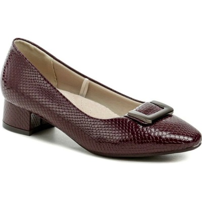 Wojtylko 7B24302W dámské lodičky bordó