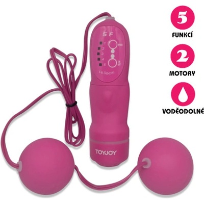 VšeNaSex.cz Duo Power Balls růžové