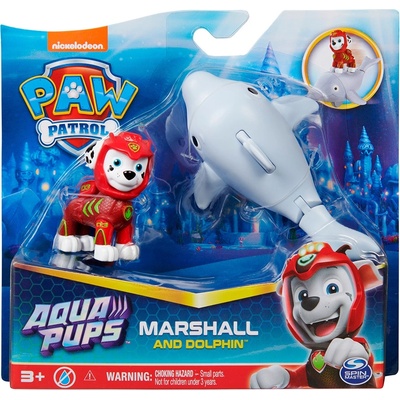 PAW Patrol Игрален комплект Spin Master Paw Patrol - Аква Маршал (6066147)