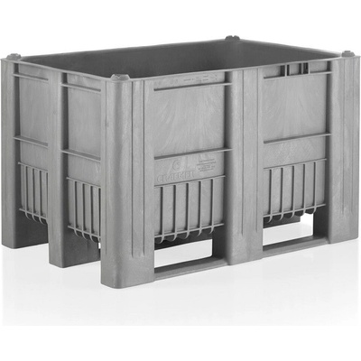 Big box uzavretý CB1 1200x800x740 3 lyžiny