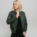 Urban Classics Ladies Basic Bomber olivová