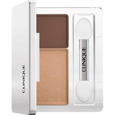 Clinique All About Shadow™ Duo Relaunch duo očné tiene Day Into Date Shimmer/Matte 1,7 g