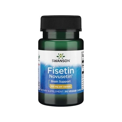 Swanson Fisetin Novusetin 30 vegetariánska kapsula, 100 mg