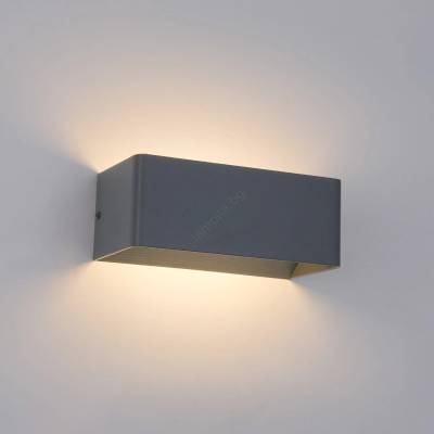 Brilagi - LED външно стенно осветително тяло DONNANI LED/7W/230V антрацит IP44 (BG4597)