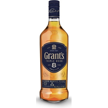 Grants Triple Wood 8y 40% 0,7 l (holá láhev)