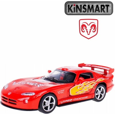 Kinsmart Dodge Viper GTS-R červený 1:36