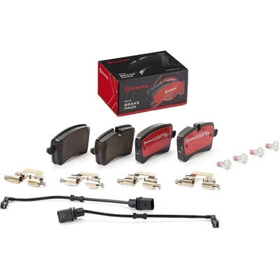 Sada brzdových platničiek, vždy 4 kusy v sade BREMBO P 85 118X (P85118X)