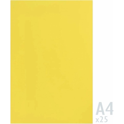 Sirio Color papír 210g/m² 25 listů 210 x 297 mm (A4) Žlutá