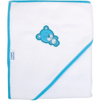 Canpol babies Osuška s kapucňou Modrá