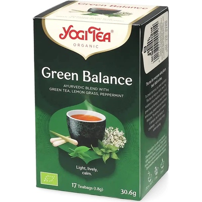 Yogi Tea Zelená Rovnováha 17 x 1,8 g