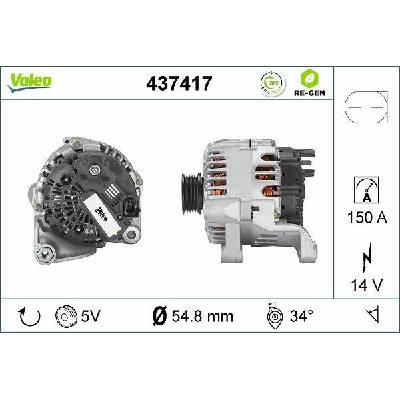 generátor VALEO 437417
