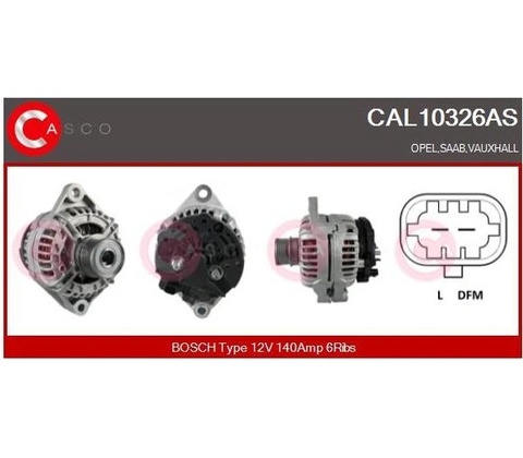 generátor CASCO CAL10112AS