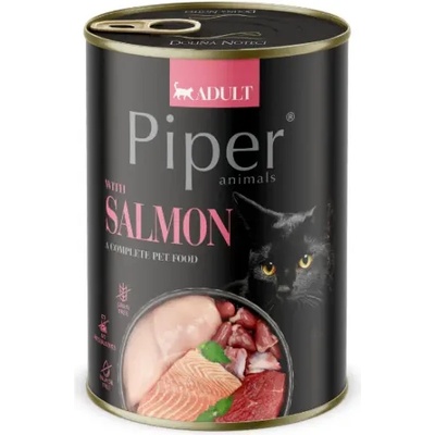 Dolina Noteci Cat - консервирана храна за котки със сьомга, 400 г