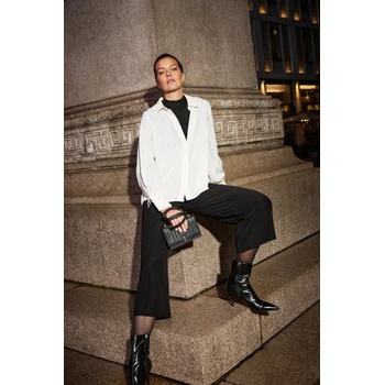 Moodo Бяла риза с мъниста на ръкава Moodo Moodo | Byal | ЖЕНИ | XXL