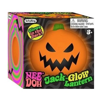 Schylling NeeDoh Halloweenská dýně svítící ve tmě