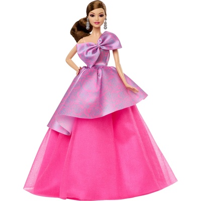Barbie Кукла Barbie Signature - Birthday Wishes, с елегантна розова рокля (JBJ07)