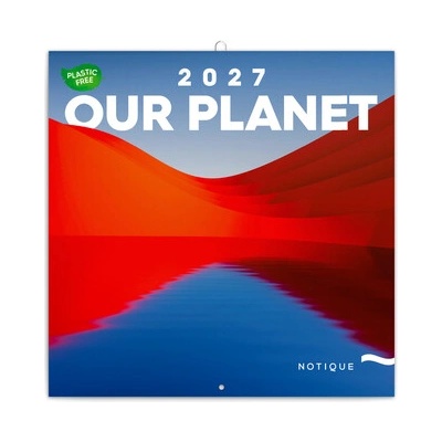 NOTIQUE Poznámkový Naše Planeta PLASTIC FREE, 30 x 30 cm 2027
