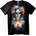NOONEBRAND Тениска Стиймпанк захарен череп - 7XL, Black