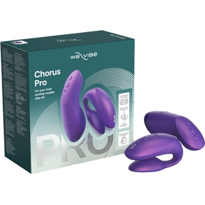 WE-VIBE Chorus Pro - вибратор за двойки с приложение и дистанционно управление (лилав)
