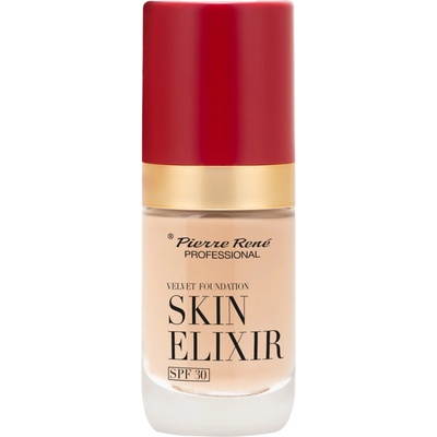Pierre Rene Skin ElixirSPF30 Velvet Foundation Dlouhotrvající make-up na obličej 02 25 ml