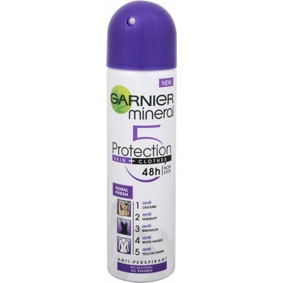 Garnier Mineral 6-in-1 Protection Floral Fresh deo spray 150 ml