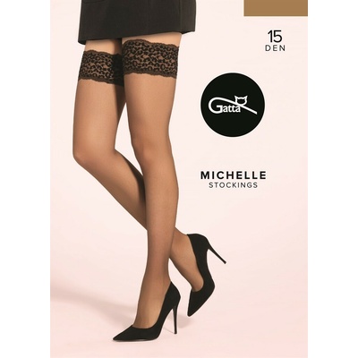 Gatta PUNČOCHY MICHELLE WZ.07 15 DEN moka