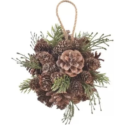 Koule UH šiška PINIE závěsná pr. 16 cm