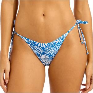 Seafolly Дамско бикини долнище Seafolly Women's C Shells Tie Side Rio Pant Bikini bottom - Sapphire - размер 36 (EU) (150-5774-0212)
