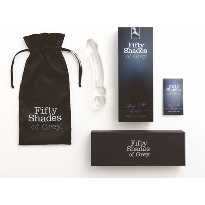 Fifty Shades of Grey Drive Me Crazy sklenené dildo