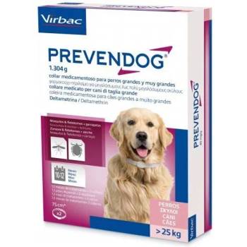 Virbac Prevendog -Превендог противопаразитна каишка 75 см. , за кучета с тегло над 25 кг. , 2 броя