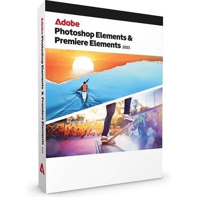 Adobe Photoshop Elements Premiere 2025 WIN CZ 3roky 1 uživatel 30006968 – Zbozi.Blesk.cz