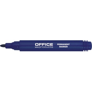 Office Products Перманентен маркер Office Products, скосен връх, син (28230-А-СИН)