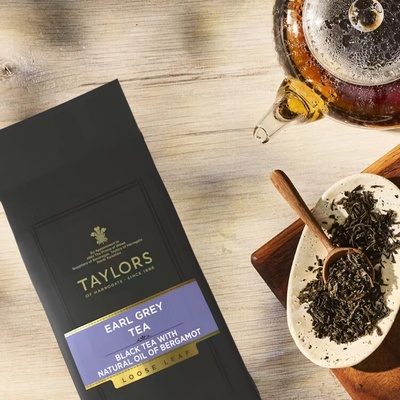 Taylors of Harrogate Černý čaj Earl Grey sypaný 125 g
