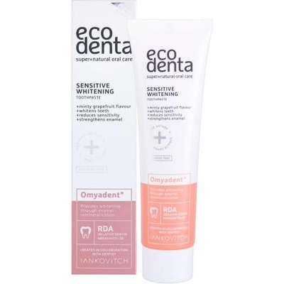 Ecodenta Toothpaste Omyadent избелваща паста за чувствителни зъби и венци 100 ml