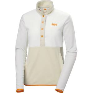 Helly Hansen Дамски поларен пуловер Helly Hansen Women's Daybreaker Snap Pullover Fleece jumper - Snow (105-5951-0313)
