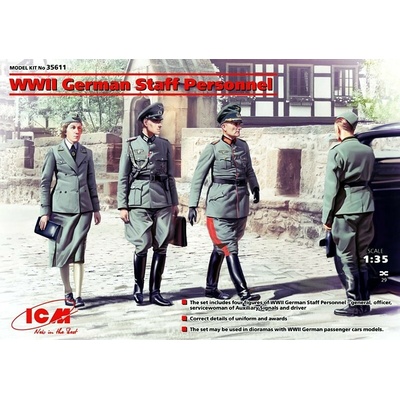 ICM German Staff Personnel 1939-1945 WW2 1:35