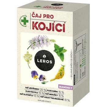 LEROS ČAJ PRE DOJČIACE MAMIČKY 20 x 1,5 g