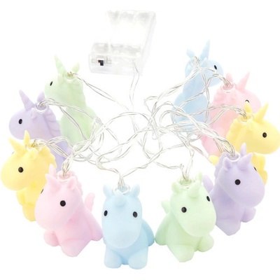 LED reťaz 10 jednorožcov na baterky