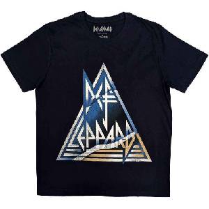 Def Leppard Triangle Logo Navy Blue XL Риза (DEFLTS05MN04)