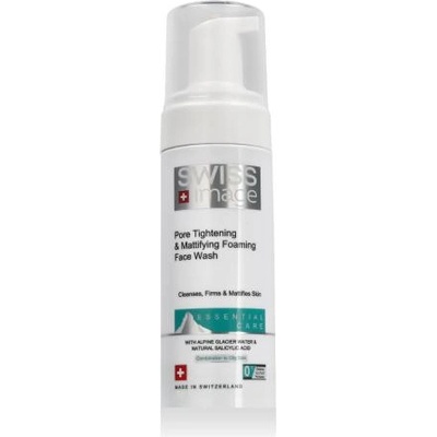 Swiss Image Essential Care Pore Tightening & Mattifying Foaming Face Wash почистваща пяна за смесена и мазна кожа 150 ml унисекс