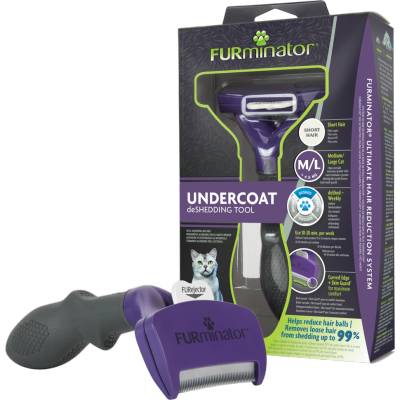 FURMINATOR за късокосмести котки - голям