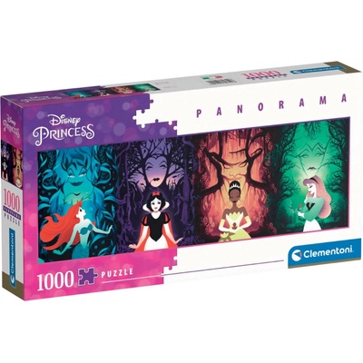 Clementoni Panoramatické Disney princezny 1000 dielov