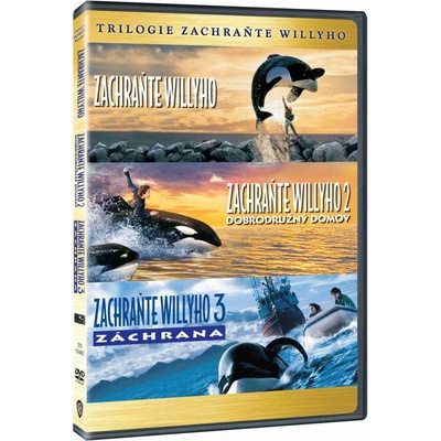 Zachraňte Willyho trilogie - DVD