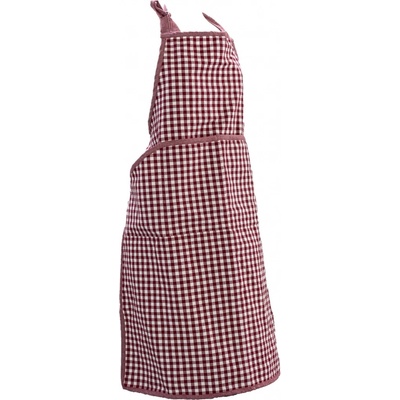 Storefactory Zástěra z recyklované bavlny Rutan Red červená