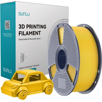 Sunlu PETG филамент Sunlu PETG, 1.75 mm, 1.0 kg, Vivid Yellow