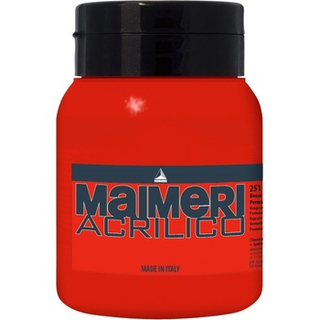 Maimeri Acrilico АКРИЛНА боя Permanent Red Light 251 500 ml 1 бр (M0934251)
