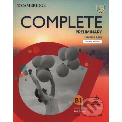 Complete Preliminary Second edition Teacher's Book with Downloadable Resource Pack Class Audio and Teacher's Photocopiable Worksheets