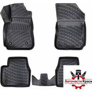 Rizline Гумени стелки RizLine съвместими с Citroen Cactus (2014+) (5152520) - avtochastikrasi