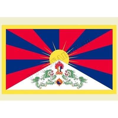VLAJKA TIBET - 150 x 90 CM
